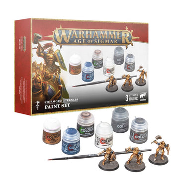 60-10 Warhammer: Age of Sigmar: Stormcast Eternals + Paint Set