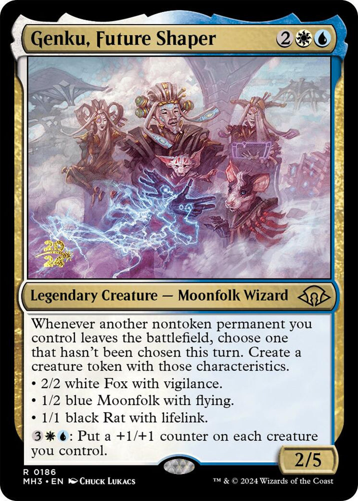 Genku, Future Shaper [Modern Horizons 3 Prerelese Promos]