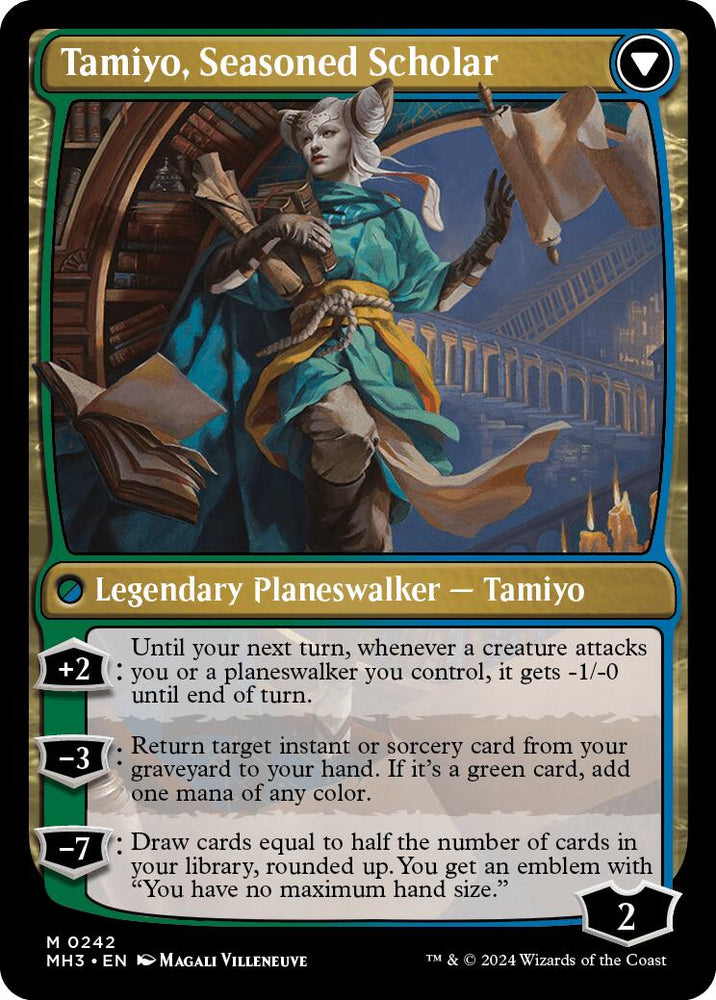 Tamiyo, Inquisitive Student [Modern Horizons 3 Prerelese Promos]
