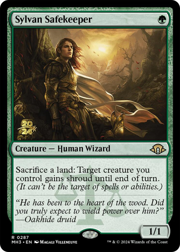 Sylvan Safekeeper [Modern Horizons 3 Prerelese Promos]