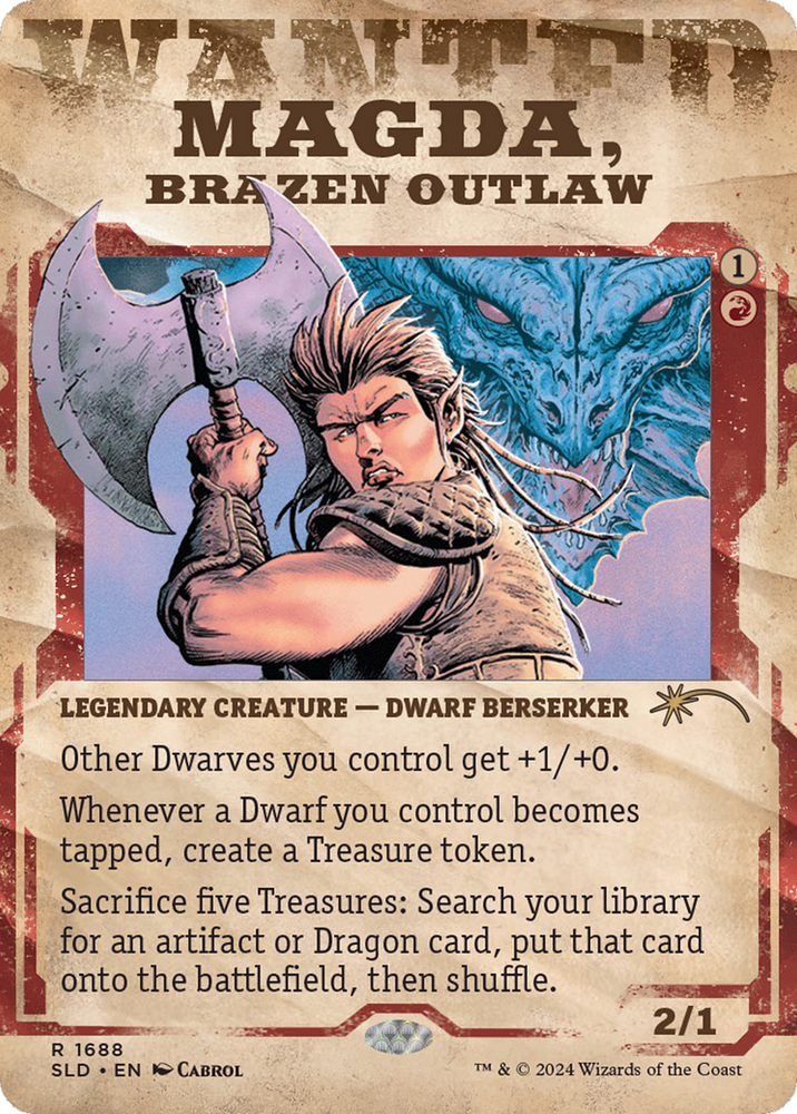 Magda, Brazen Outlaw (Rainbow Foil) [Secret Lair Drop Series]