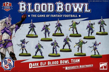 200-54 Blood Bowl: Dark Elf Team