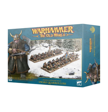 10-08 The Old World - Dwarfen Mountain Holds: Dwarf Quarrelers