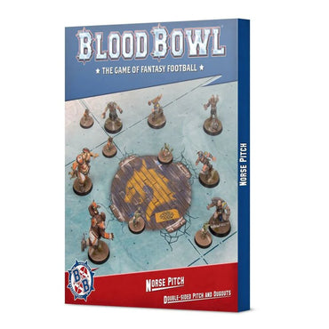 202-22 Blood Bowl: Norse Pitch and Dugouts