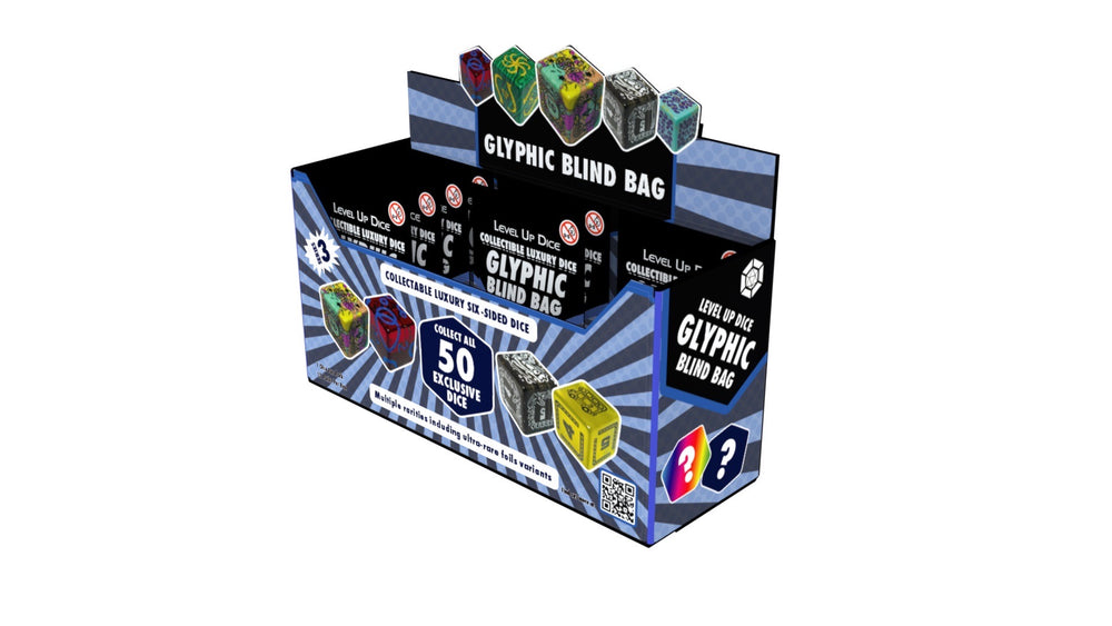 Level Up Dice - Glyphic Blind Bag 3 Display