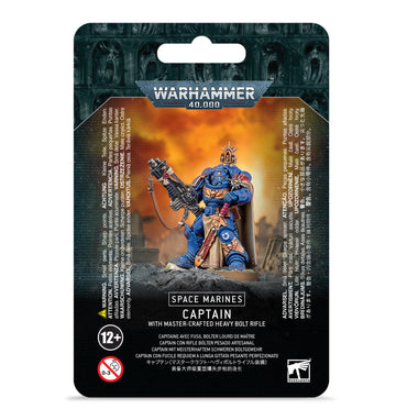 48-48 Warhammer 40k: Space Marines: Captain with Master-Crafted Heavy Bolt Rifle