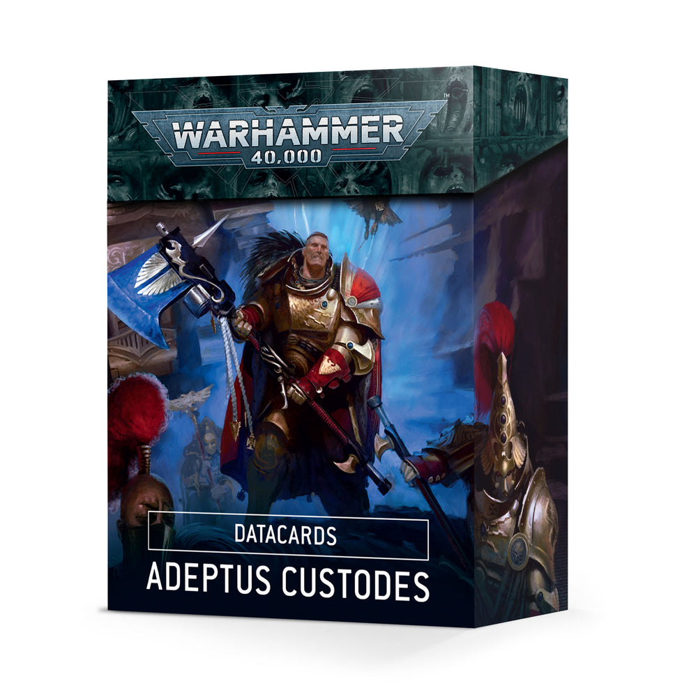 01-15 Warhammer 40k: Adeptus Custodes Datacards