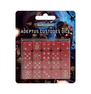 01-16 Warhammer 40k: Adeptus Custodes Dice