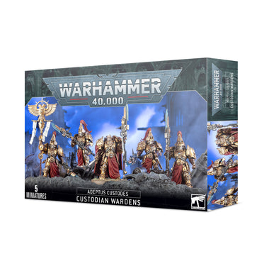 01-11 Warhammer 40k: Adeptus Custodes: Custodian Wardens