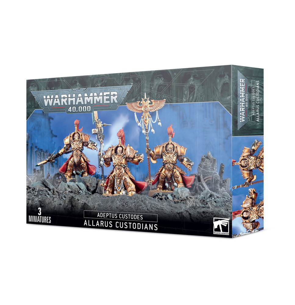 01-13 Warhammer 40k: Adeptus Custodes Allarus Custodians