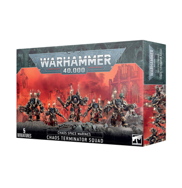43-19 Warhammer 40k: Chaos Space Marines: Chaos Terminator Squad