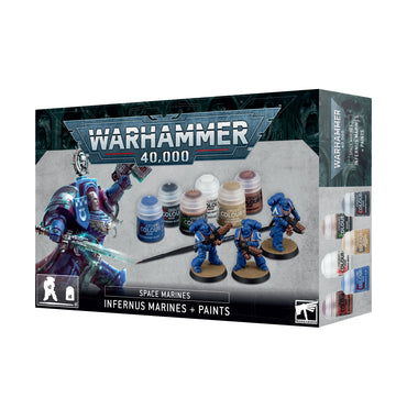 60-11 Warhammer 40k: Infernus Marines + Paint