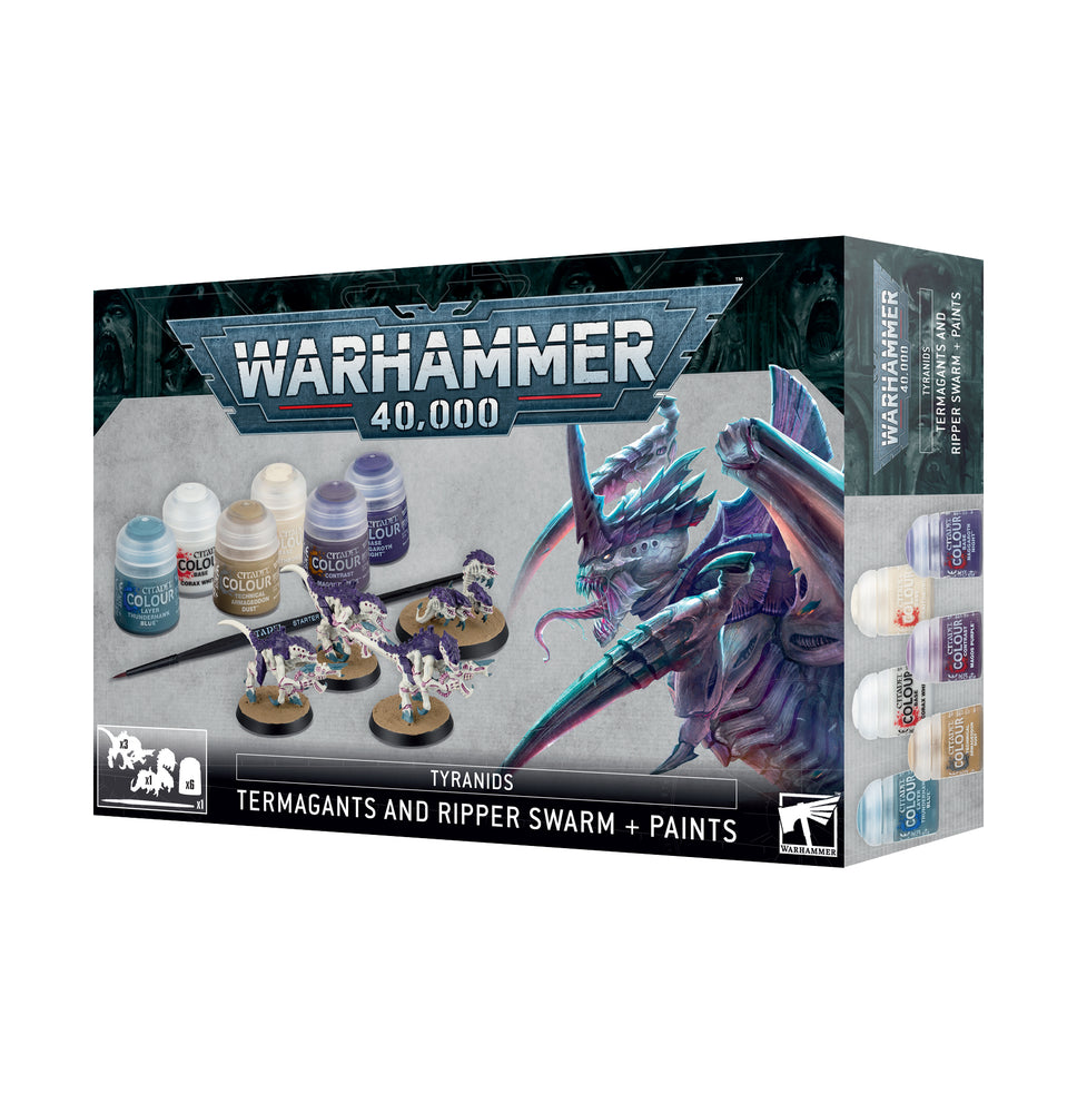 60-13 Warhammer 40k: Termagants and Rippers + Paints