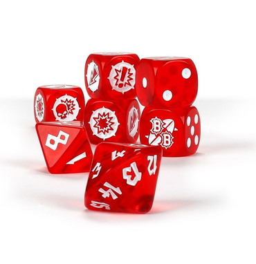 200-81 Blood Bowl: Blood Bowl Dice Set