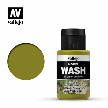 Vallejo Model Wash: Dark Green