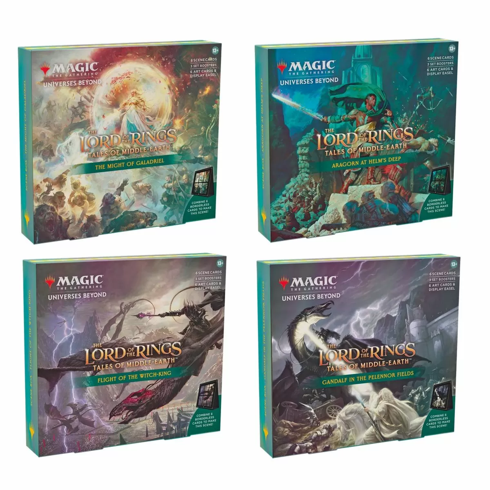 The Lord of the Rings: Tales of Middle-Earth - Holiday Scene Box Set