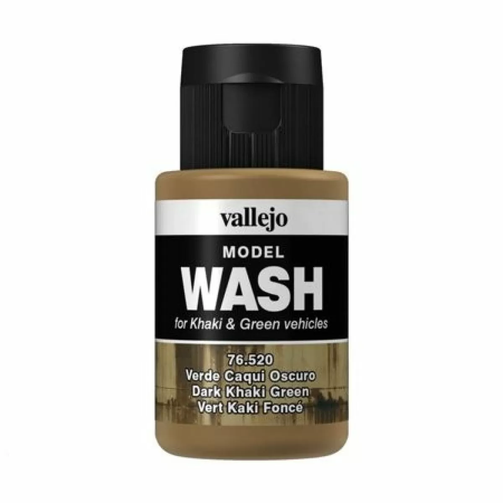 Vallejo Model Wash: Dark Khaki Green
