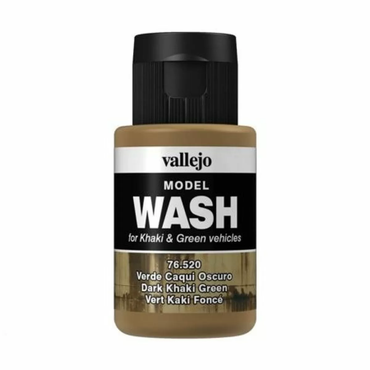 Vallejo Model Wash: Dark Khaki Green