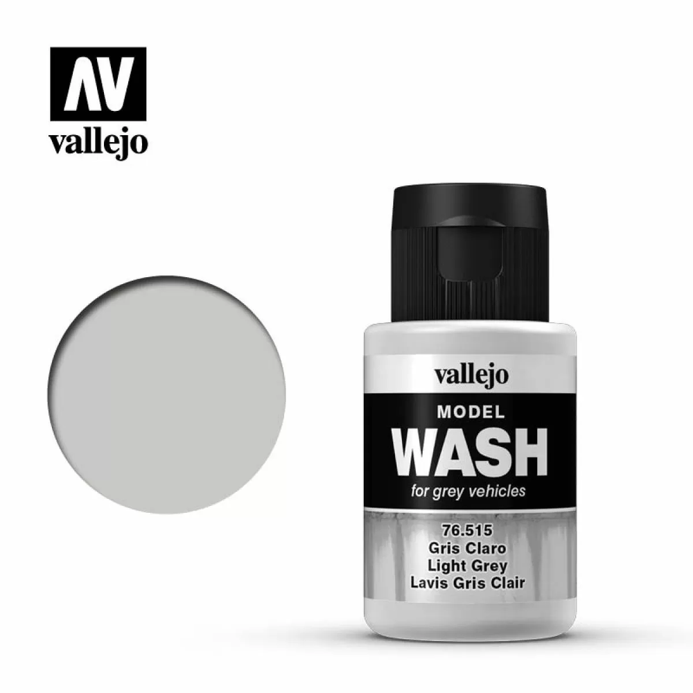 Vallejo Model Wash: Light Grey
