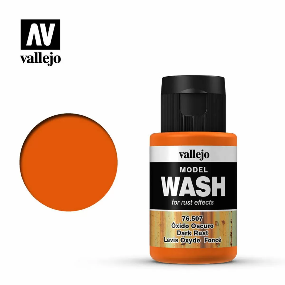 Vallejo Model Wash: Dark Rust