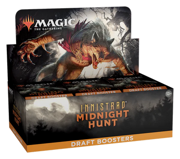 Magic the Gathering Innistrad Midnight Hunt Draft Boosters (36 Boosters Per Display)