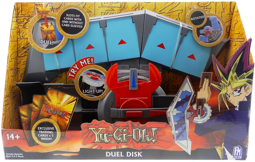 Yu-Gi-Oh! Duel Disk Launcher Roleplay w/collectible card