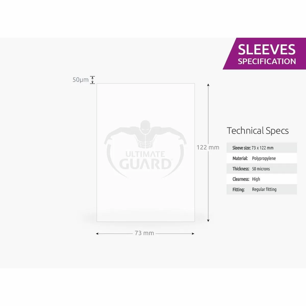 Ultimate Guard Premium Soft Sleeves for Tarot Cards (50)