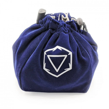 Dice Bag Velvet - Blue