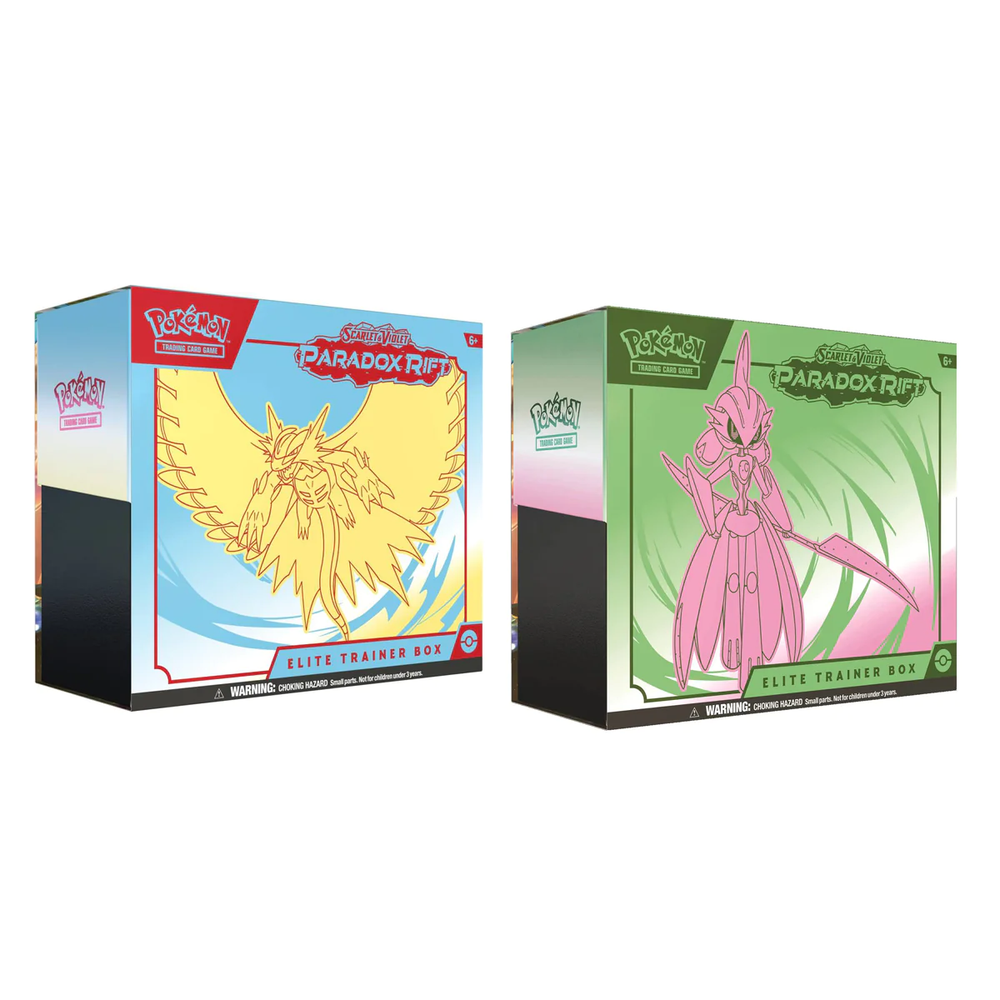 POKÉMON TCG Scarlet & Violet 4 Paradox Rift Elite Trainer Box