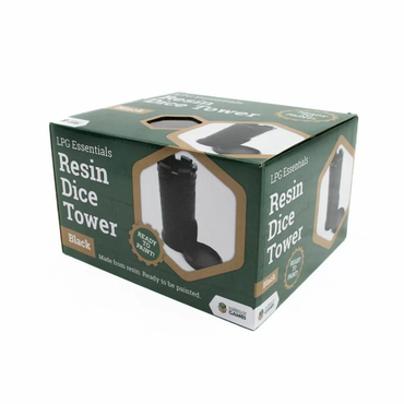 LPG Resin Dice Tower: Black