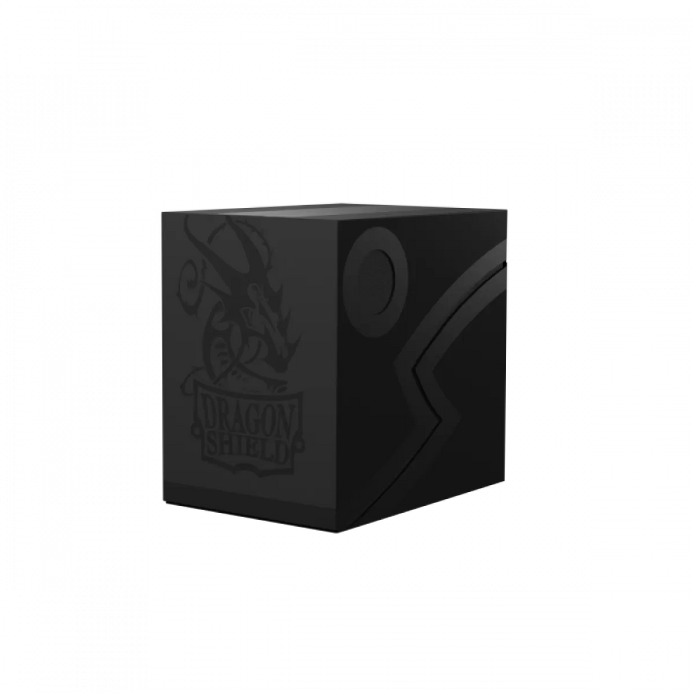 Dragon Shield Deck Box: Revised Double Shell - Shadow Black