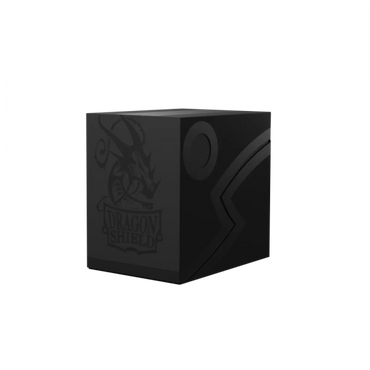 Dragon Shield Deck Box: Revised Double Shell - Shadow Black