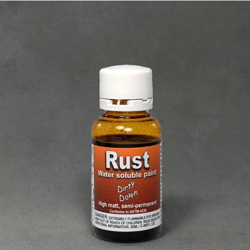 Dirty Down Water Soluble Paint: Rust