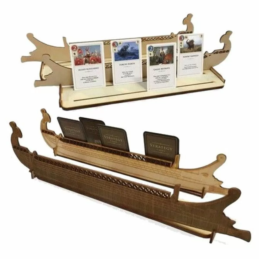 Hannibal & Hamilcar - Wooden Card Holders