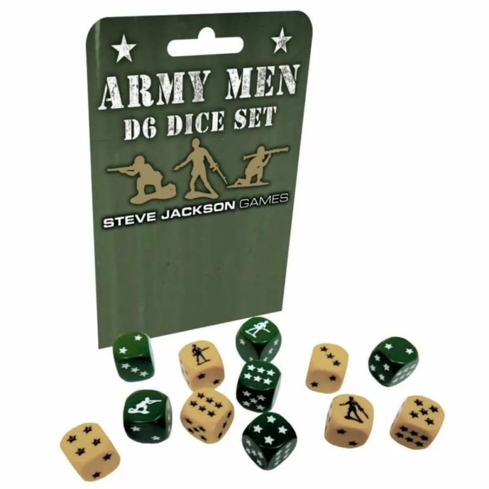 Army Men D6 Dice Set