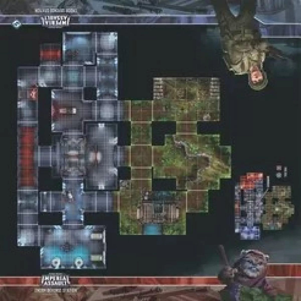 Star Wars Imperial Assault: Skirmish Map - Endor Defense Station