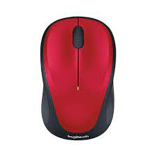 Logitech M235 Wireless Mouse - Red