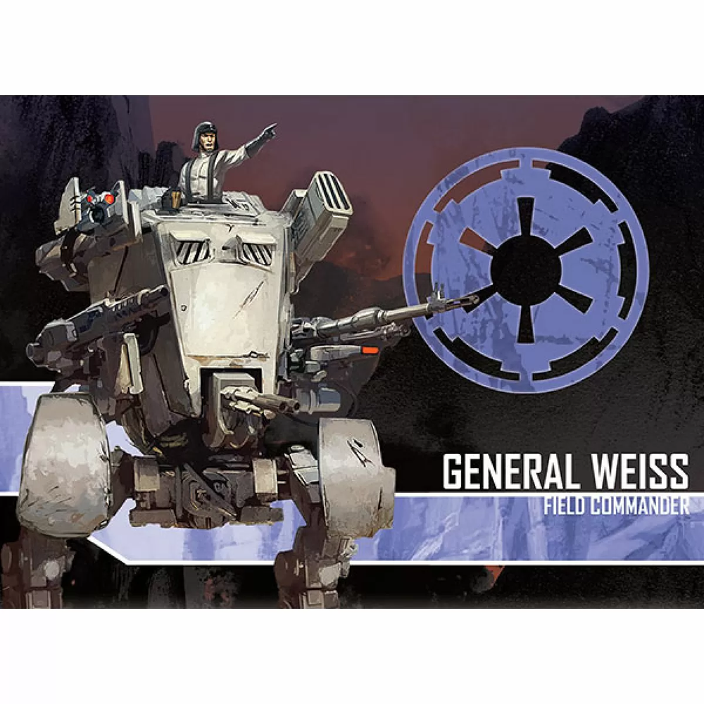 Star Wars Imperial Assault: General Weiss Villain Pack