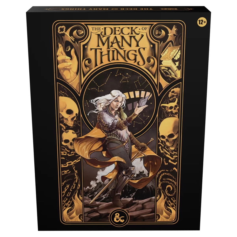 D&D The Deck of Many Things - Hobby Store Exclusive (REPLACEMENT CARD PACK INCLUDED)