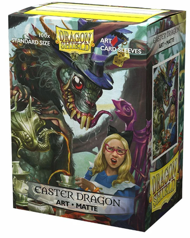 Sleeves - Dragon Shield - Box 100 - MATTE Art - Easter Dragon 2021