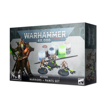 60-69 Warhammer 40k: Necrons Warriors + Paint Set