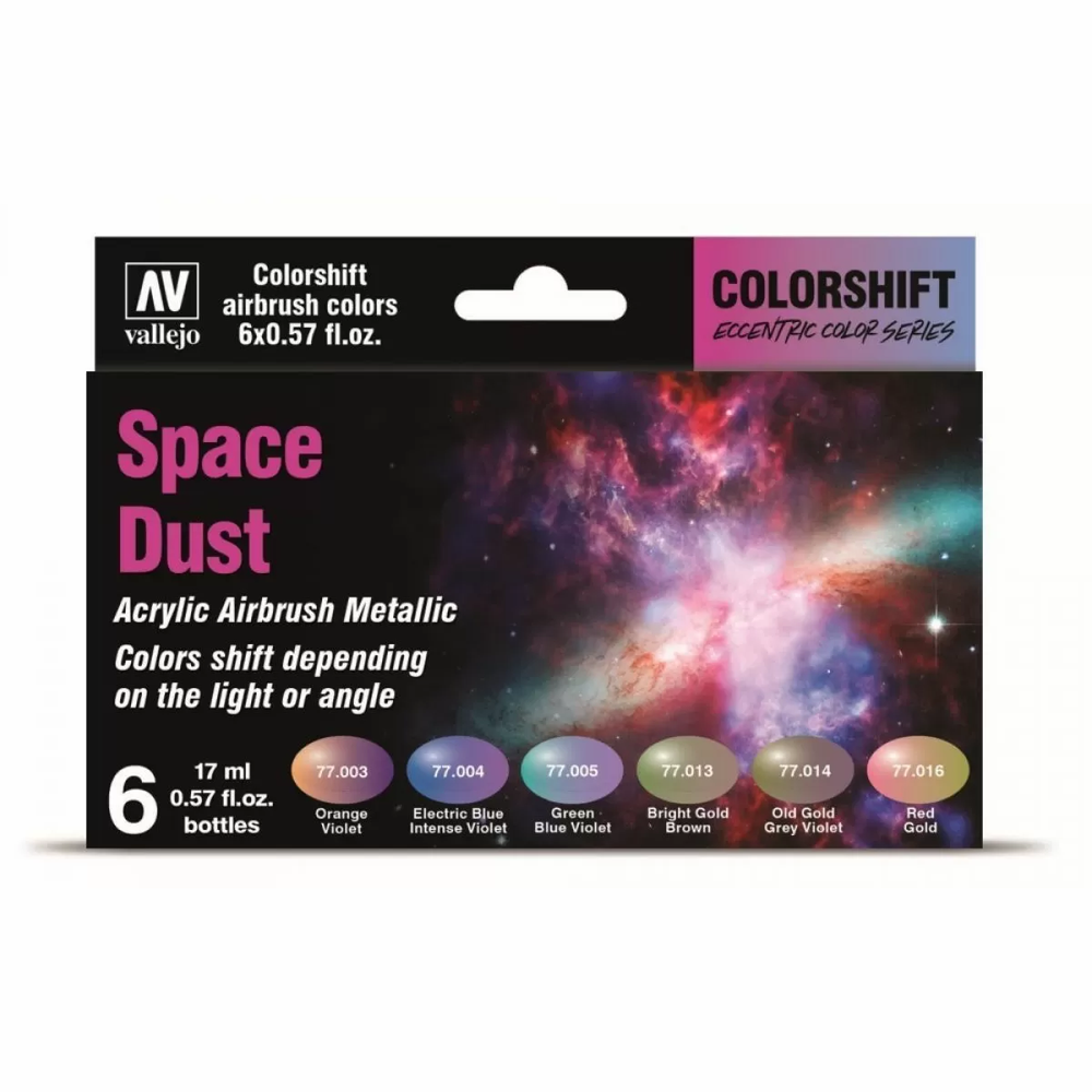 Vallejo: Space Dust Colour Shifters 6pk