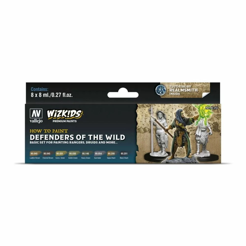 Wizkids Vallejo Paints: Defenders of the Wild