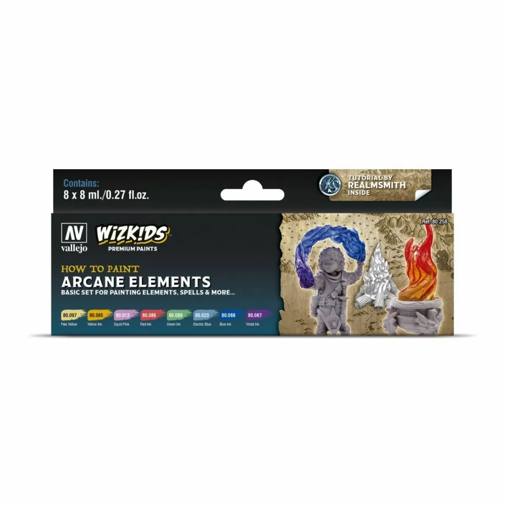 Wizkids Vallejo Paints: Arcane Elements
