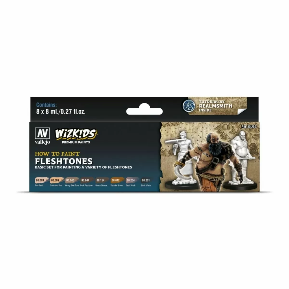 Wizkids Vallejo Paints: Fleshtones