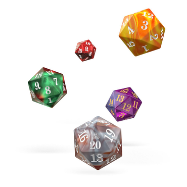 Oakie Doakie Spin Down D20 (Assorted Colours)