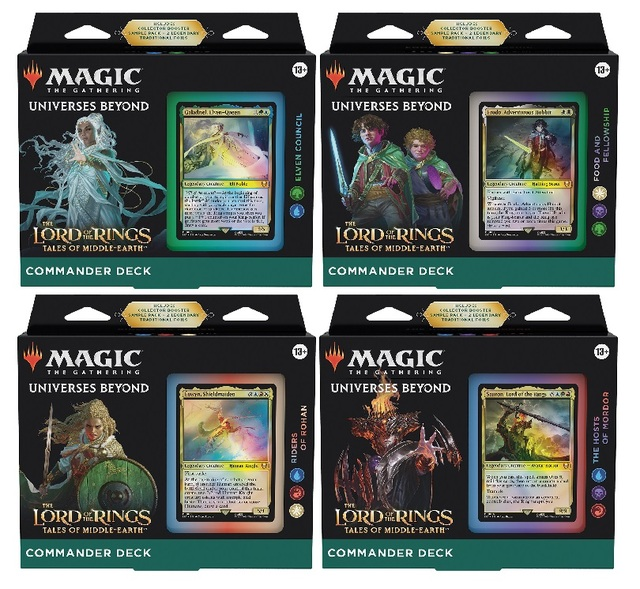MTG The Lord of the Rings: Tales of Middle-earth - Commander Decks