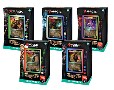 Magic the Gathering Streets of New Capenna Commander Decks (5 Decks Per Display)