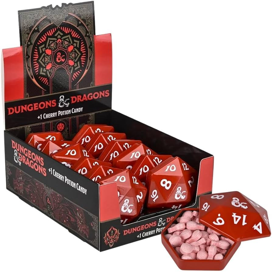 Dungeons & Dragons D20 Candies