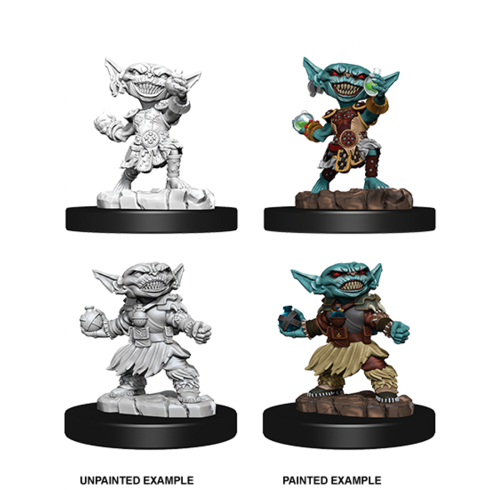 Pathfinder Deep Cuts Unpainted Miniatures Male Goblin Alchemist